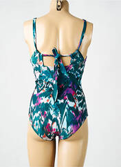 Maillot de bain 1 pièce vert CYELL pour femme seconde vue