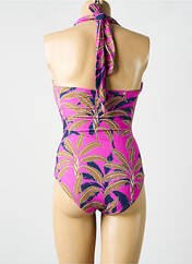 Maillot de bain 1 pièce violet CYELL pour femme seconde vue