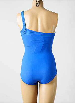 Maillot de bain 1 pièce bleu MIRADONNA femme