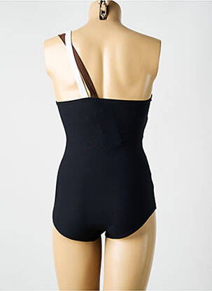 Maillot de bain 1 pièce marron MIRADONNA femme