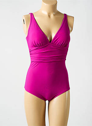 Maillot de bain 1 pièce rose MIRADONNA femme