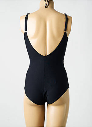 Maillot de bain 1 pièce imprimé fantaisie noir MIRANDA femme