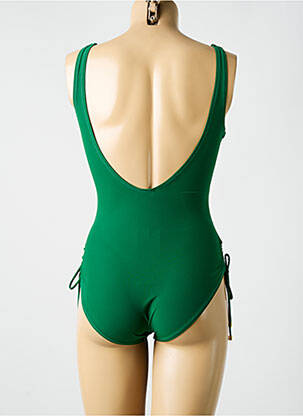 Maillot de bain 1 pièce vert MIRADONNA femme