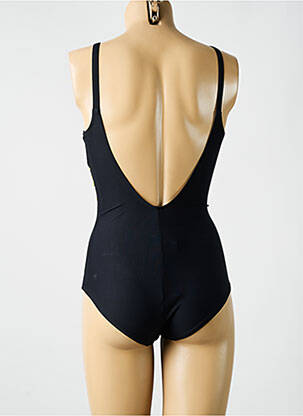 Maillot de bain 1 pièce imprimé fantaisie noir MIRADONNA femme