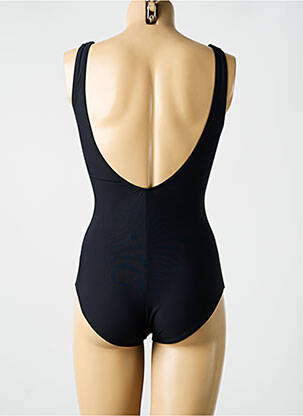 Maillot de bain 1 pièce imprimé fantaisie noir MIRADONNA femme