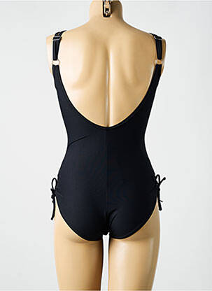 Maillot de bain 1 pièce imprimé fantaisie noir MIRADONNA femme