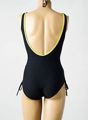 Maillot de bain 1 pièce imprimé fantaisie noir MIRADONNA femme