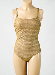 Maillot de bain 1 pièce or CYELL femme