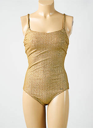 Maillot de bain 1 pièce or CYELL femme