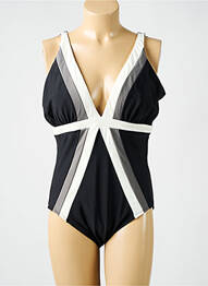 Maillot de bain 1 pièce imprimé fantaisie noir MIRACLESUIT femme
