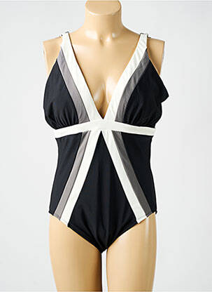 Maillot de bain 1 pièce imprimé fantaisie noir MIRACLESUIT femme