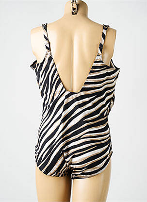 Maillot de bain 1 pièce imprimé fantaisie noir MIRACLESUIT femme