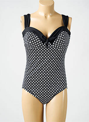 Maillot de bain 1 pièce imprimé fantaisie noir MIRACLESUIT femme