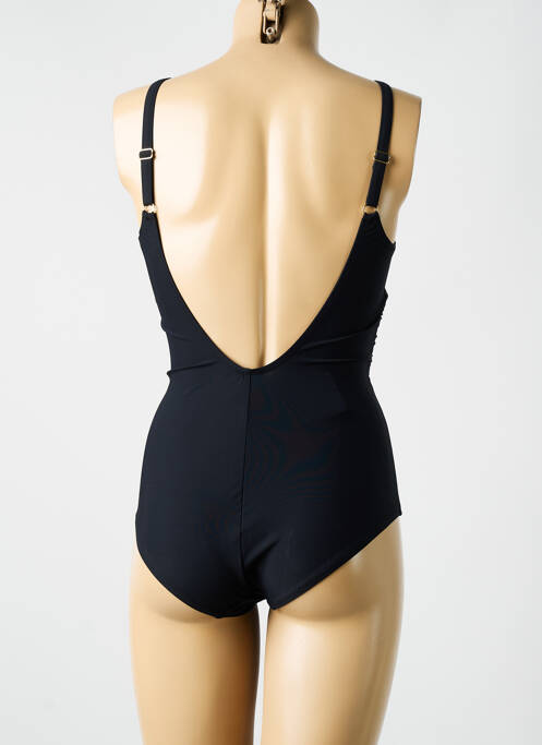 Maillot de bain 1 pièce noir MIRADONNA pour femme
