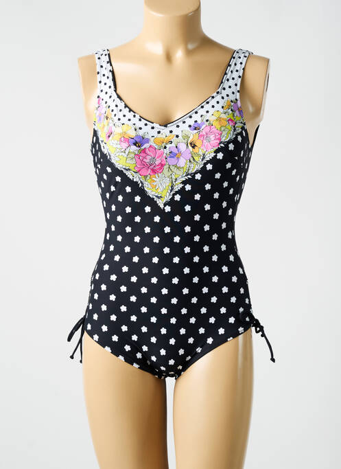 Maillot de bain 1 pièce noir MIRADONNA pour femme