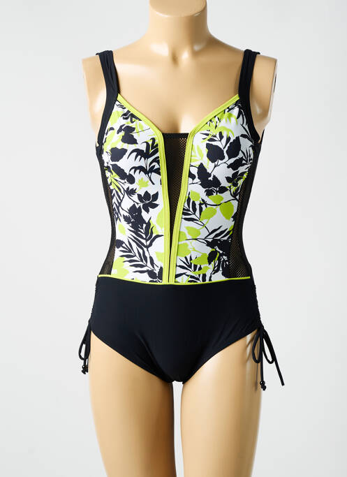 Maillot de bain 1 pièce noir MIRADONNA pour femme