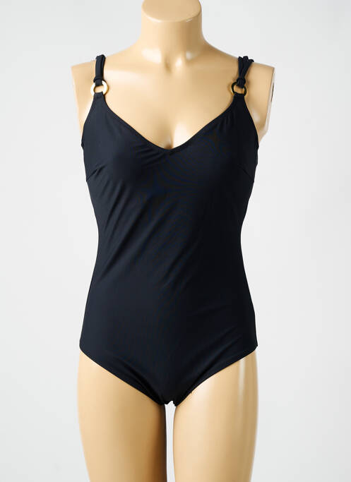 Maillot de bain 1 pièce noir MIRADONNA pour femme