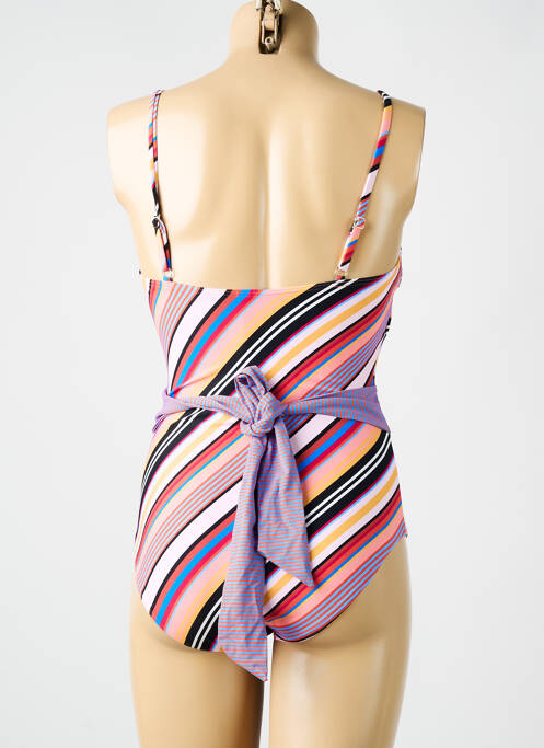 Maillot de bain 1 pièce violet CYELL pour femme