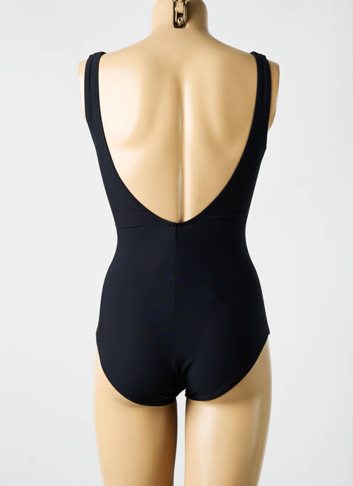 Maillot de bain 1 pièce imprimé fantaisie noir MIRADONNA femme
