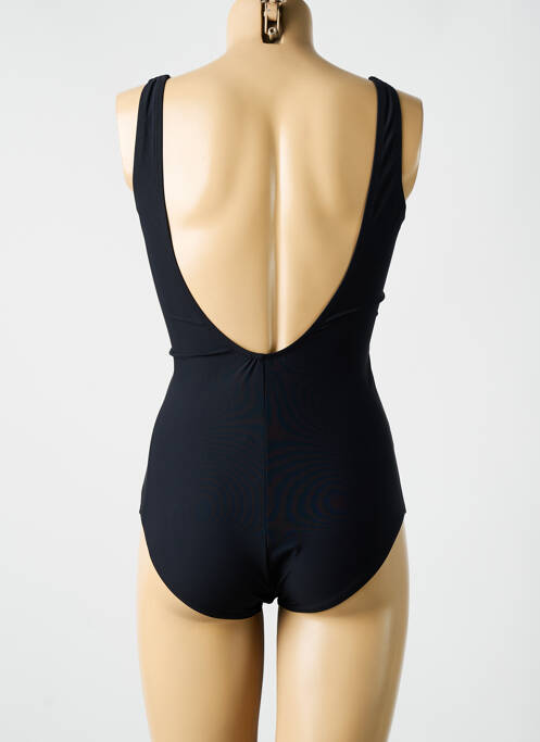 Maillot de bain 1 pièce imprimé fantaisie noir MIRADONNA femme