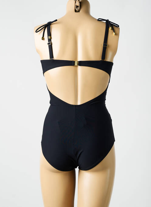 Maillot de bain 1 pièce haut bandeau haut bandeau noir MIRADONNA femme