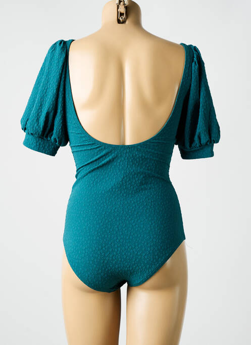 Maillot de bain 1 pièce vert CYELL femme