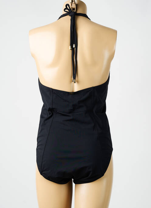 Maillot de bain 1 pièce haut triangles haut triangles noir AMORESSA femme
