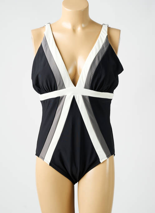 Maillot de bain 1 pièce imprimé fantaisie noir MIRACLESUIT femme