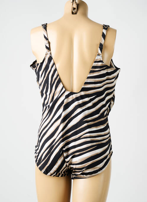 Maillot de bain 1 pièce imprimé fantaisie noir MIRACLESUIT femme