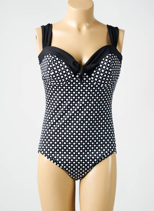 Maillot de bain 1 pièce imprimé fantaisie noir MIRACLESUIT femme
