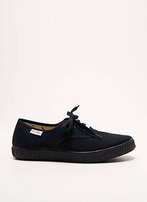 Baskets bout rond bout rond noir VICTORIA unisexe