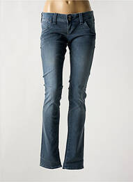 Jeans coupe slim taille basse taille basse bleu GUESS femme