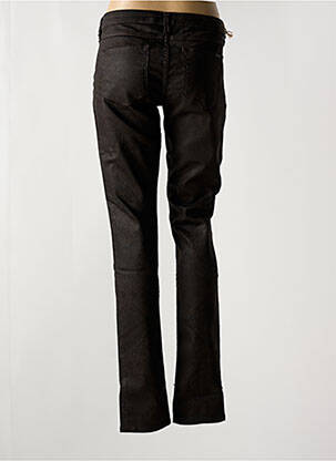 Pantalon slim stretch marron GUESS femme