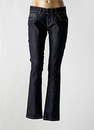 Jeans coupe slim tissage brut taille basse bleu PEPE JEANS femme