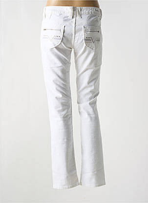 Jeans coupe slim taille basse taille basse blanc PEPE JEANS femme
