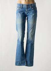 Jeans coupe droite bleu GUESS pour femme seconde vue