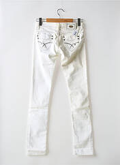 Jeans coupe slim blanc KAPORAL pour femme seconde vue
