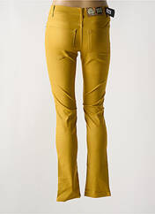 Jeans coupe slim jaune CHEAP MONDAY pour femme seconde vue