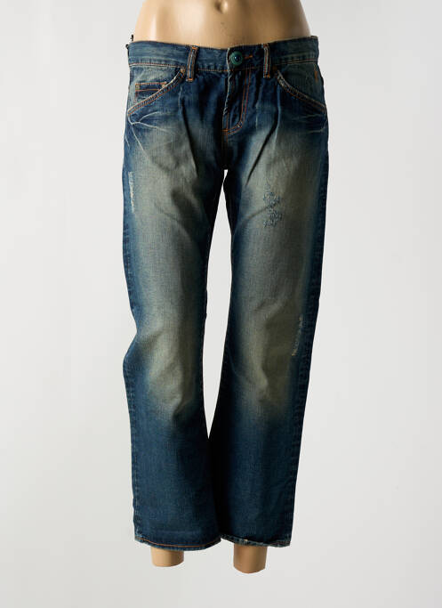 Jeans coupe droite bleu CALVIN KLEIN pour femme