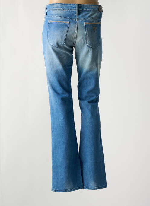 Jeans coupe droite bleu GUESS pour femme
