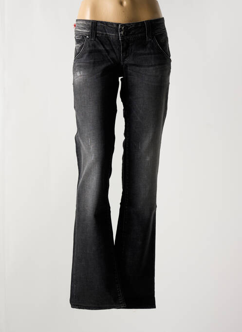 Jeans coupe droite gris GUESS pour femme