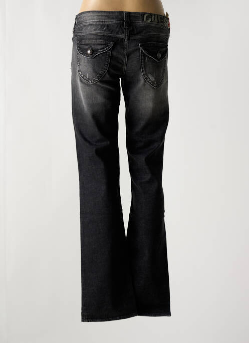 Jeans coupe droite gris GUESS pour femme
