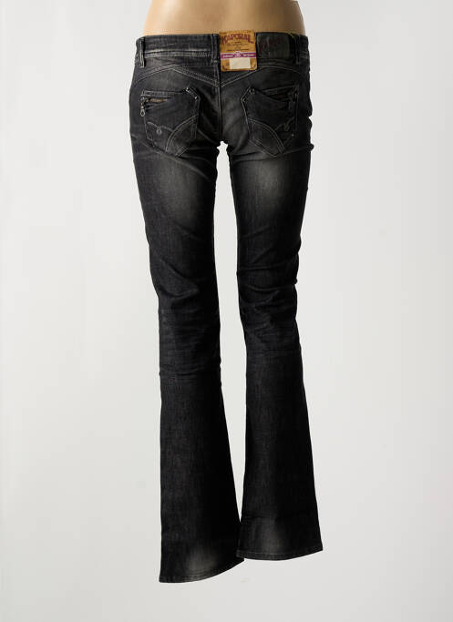 Jeans coupe droite noir KAPORAL pour femme