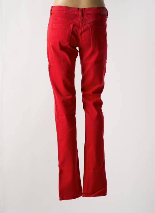 Jeans coupe slim rouge DIESEL femme