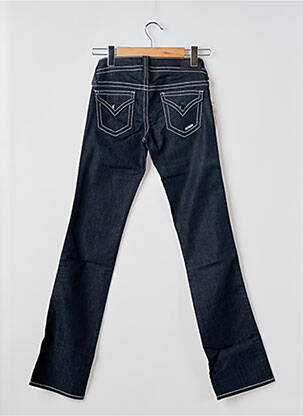 Jeans coupe slim tissage brut taille normale bleu GUESS femme