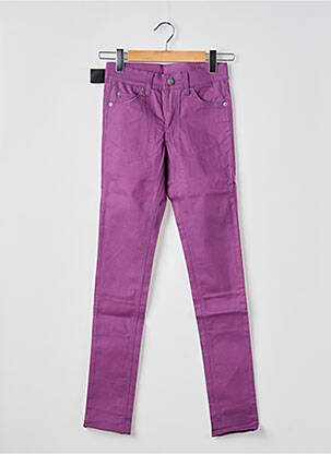 Pantalon slim stretch taille normale violet CHEAP MONDAY femme