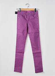 Pantalon slim stretch taille normale violet CHEAP MONDAY femme