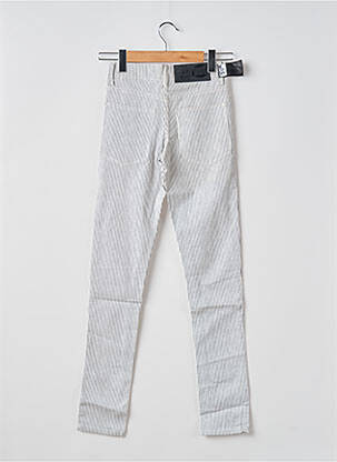 Pantalon slim stretch taille normale blanc CHEAP MONDAY femme