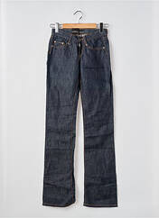 Jeans coupe droite bleu CALVIN KLEIN pour femme seconde vue