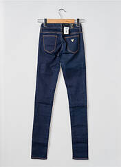 Jeans coupe slim bleu GUESS pour femme seconde vue